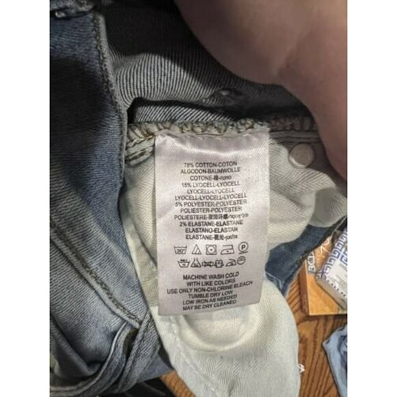 Free People Reagan Button Fly Womens Size 27 Skinny Ankle Jeans Raw hem - Picture 7 of 9